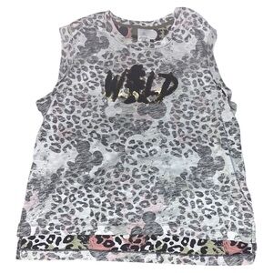 Disney Parks Animal Kingdom Leopard Print Wild Tank Top Large